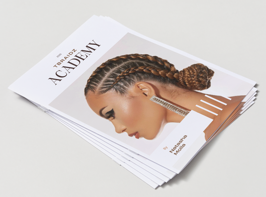TBraidz Academy ONLINE E-BOOK | Hair Braiding Manual | Theory and Practical Components to Achieving a Dutch Braid Style.